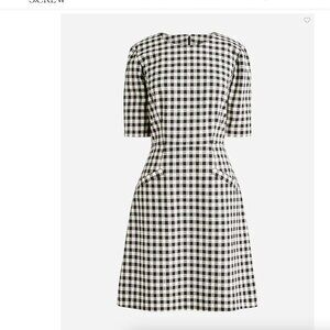 J. Crew Gingham Dress - Size 6